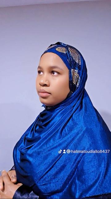 Blue Abaya